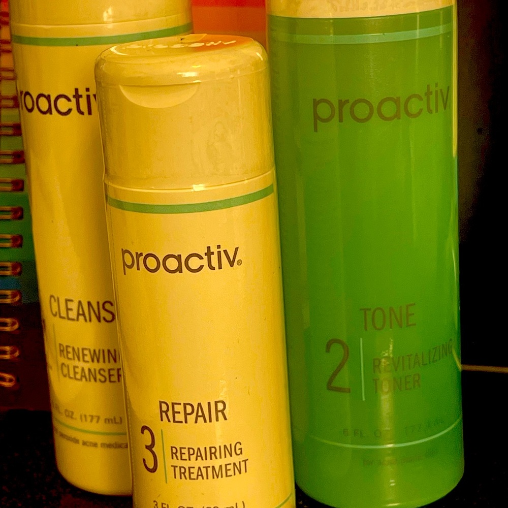 Proactiv Cleanser Toner and Repair. Steps 1-3 New in wrapping